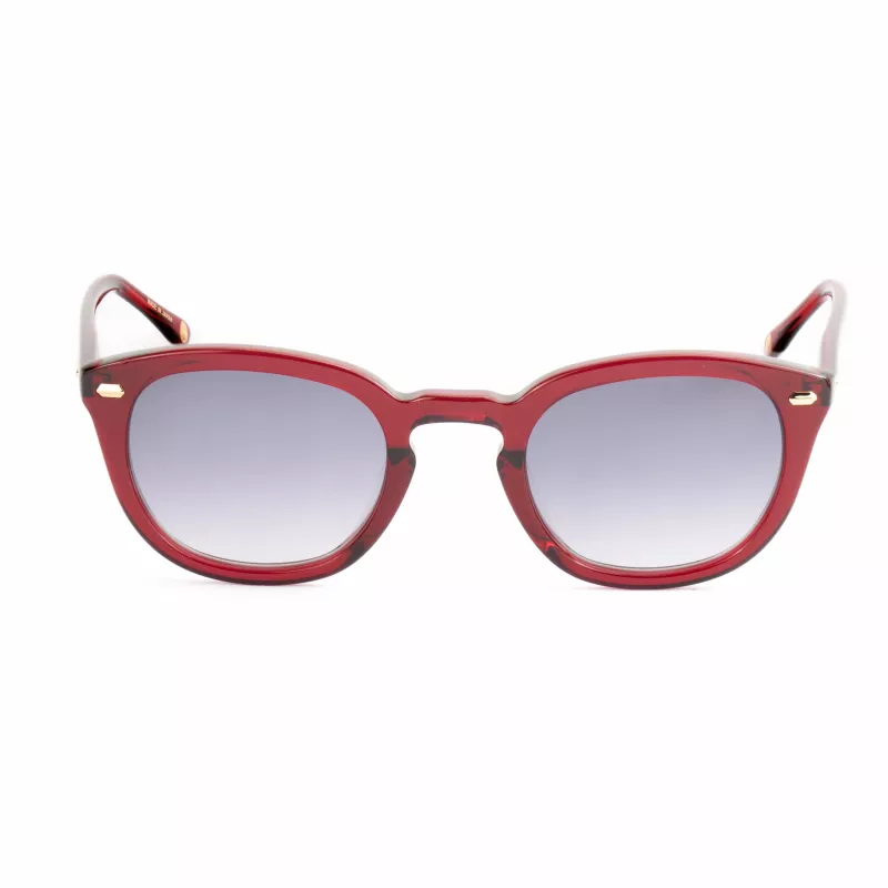 Belstaff Grasmere-S179 Gafas de sol para mujer - Montura de acetato negra, lentes grises de policarbonato, 47/23/145 mm, protección UV400