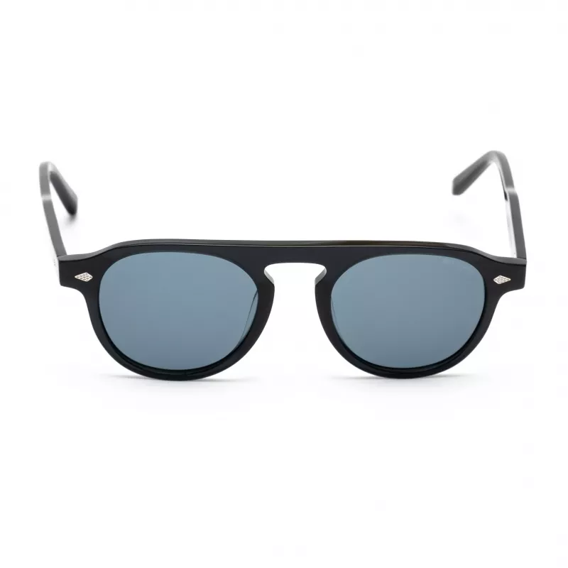 BELSTAFF LARSSON-NEGRO Unisex Gafas de sol 49/21/145 mm Montura negra Lentes grises UV400