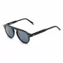 BELSTAFF LARSSON-NEGRO Unisex Gafas de sol 49/21/145 mm Montura negra Lentes grises UV400
