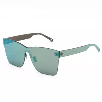 BELSTAFF LUMINORPETROL Mujer Gafas de sol Shield - Montura petrol, lentes tintadas azul oscuro/verde, UV400