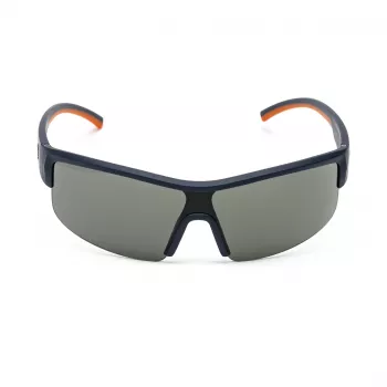 BELSTAFF MAN BLOODHOUNDAZU gafas de sol piloto metal gunmetal lente azul 65/12/125 mm
