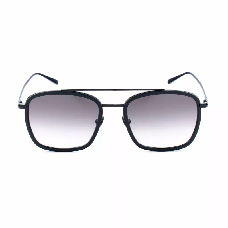 Gafas de sol de hombre BELSTAFF Ryder CLARS08 - montura de acetato negra, lentes de policarbonato grises, protección UV400, 54/21/145 mm