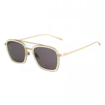 BELSTAFF Gafas de sol hombre Ryder Two RYDERTWOS087 - montura de acetato negra, lentes grises, 51/18/145 mm