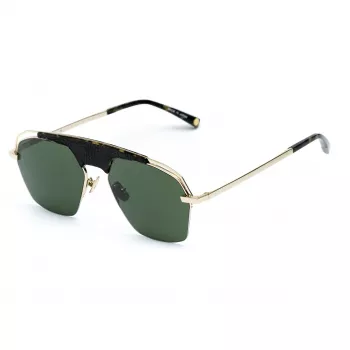 Belstaff Gafas de sol de hombre Maxford Dorado Pilot 57/16/135 mm
