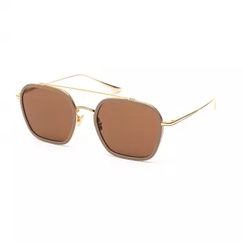 Belstaff Merrick II Hombre Gafas de sol Beige Marrón Degradado 57mm