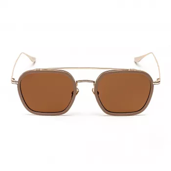 Belstaff Merrick II Gafas de sol hombre, montura verde oliva oscuro, lentes tintadas gris oscuro, 54 mm