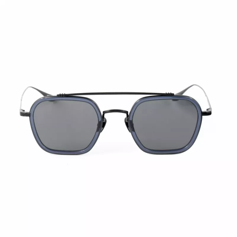 BELSTAFF MERRICK-S137 Gafas de sol unisex - montura de acetato negra, lentes UV400 grises 47/23/143 mm