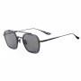 BELSTAFF MERRICK-S137 Gafas de sol unisex - montura de acetato negra, lentes UV400 grises 47/23/143 mm