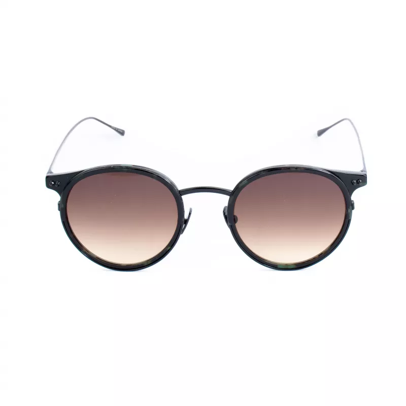 Belstaff Parkgate-S123 gafas de sol unisex - montura negra, lentes grises, 48/21/145 mm