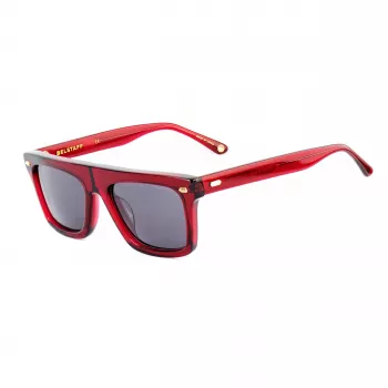 Belstaff Randford S152 Gafas de sol unisex, montura cuadrada, UV400, 52 mm