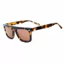 Belstaff Randford S153 Gafas de sol unisex - Montura de acetato negra, lentes de policarbonato grises, 52 mm