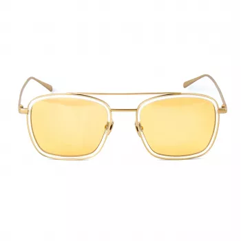 Belstaff Ryder Gafas de sol unisex, montura transparente, lentes grises, 54/21/145 mm