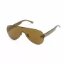 BELSTAFF SPEEDMASTERBR Gafas de sol unisex Shield Wrap-Around lentes marrones montura marrón 141mm ancho de lente 145mm longitud de varilla UV400