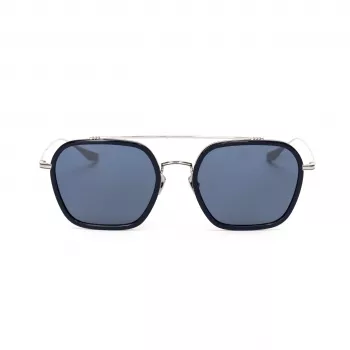BELSTAFF Unisex Merrikii Azul Gafas de sol - Montura azul Lentes grises 57mm