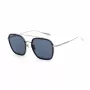 BELSTAFF Unisex Merrikii Azul Gafas de sol - Montura azul Lentes grises 57mm