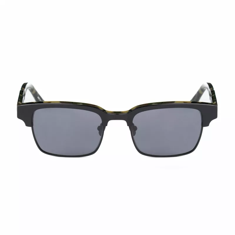 BELSTAFF Unisex Rampling-S103 Gafas de sol (52/20/145 mm) montura negra lentes grises