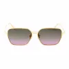 BELSTAFF unisex Ridge III S132 gafas de sol - montura rectangular de acetato, protección UV400, lente 54 mm