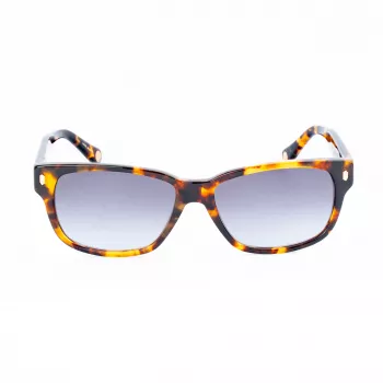 BELSTAFF mujer Crosby-S197 gafas de sol - montura geométrica de acetato, lente gris CR-39, 55/15/145 mm