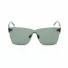 BELSTAFF Gafas de sol de mujer Luminor-Verde - Montura de acetato angular, lentes gris verdoso, protección UV400, 54 mm de ancho de lente