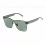 BELSTAFF Gafas de sol de mujer Luminor-Verde - Montura de acetato angular, lentes gris verdoso, protección UV400, 54 mm de ancho de lente