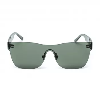 BELSTAFF Mujer FLASH-VERDE Gafas de sol Oversized Shield - Montura de acetato verde, lentes grises espejadas, UV400