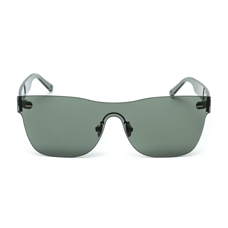 BELSTAFF Mujer FLASH-VERDE Gafas de sol Oversized Shield - Montura de acetato verde, lentes grises espejadas, UV400