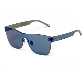 Gafas de sol de mujer Belstaff Flashgunazul - montura de acetato azul con lentes grises degradadas