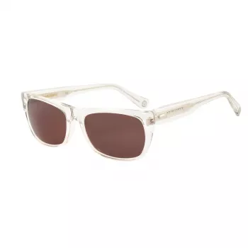 BELSTAFF Gafas de sol mujer Hudson-S182 - montura de acetato negra, lentes de policarbonato grises, 54/17/145 mm