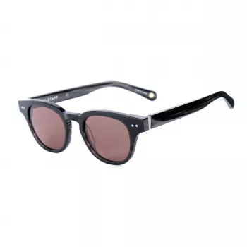 Belstaff Gafas de sol Marshall mujer MARSHALL-S063 (47/21/148 mm) - montura de acetato negra, lentes ahumadas