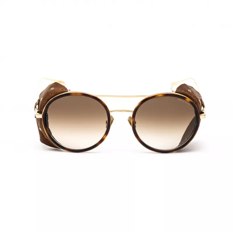 Gafas de sol de mujer BELSTAFF Pinnerdoradof - 53/19/145 mm - tono dorado/montura marrón