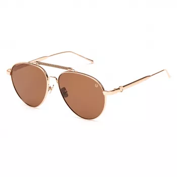 BELSTAFF Gafas de sol mujer Staffordmarro rectangulares - montura de acetato marrón - UV400