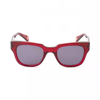 BELSTAFF Gafas de sol para mujer Talbrook-S204 - montura de acetato negra, lentes de policarbonato grises, 50/22/145 mm