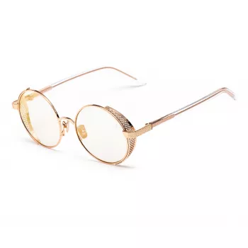 Belstaff Gafas de sol Trophy III Dora para mujer - Montura negra, lentes grises, 53 mm