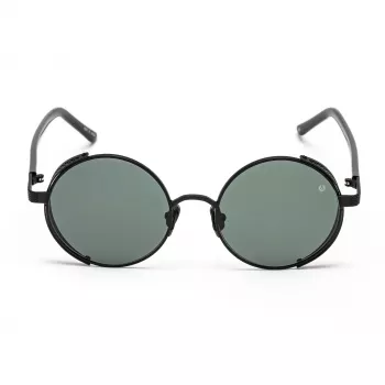 BELSTAFF Women Trophy II Gafas de sol - Montura de acetato negra, lentes grises, 53 mm