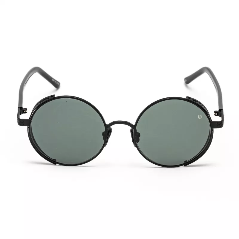 BELSTAFF Women Trophy II Gafas de sol - Montura de acetato negra, lentes grises, 53 mm