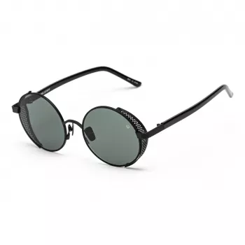 BELSTAFF Women Trophy II Gafas de sol - Montura de acetato negra, lentes grises, 53 mm
