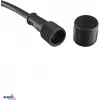 BEMKO SOLBEE Cadena de luces LED solares para jardín 10 LEDs 10 m blanco cálido 3000K IP65 negro