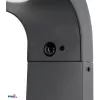 BEMKO SOLVEO baliza de jardín híbrida LED, 7W, 600lm, CCT 3000K/4000K/6500K, 80cm, IP65, gris oscuro, sensor PIR