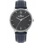 Reloj de hombre BEN SHERMAN WB038U 43mm esfera negra correa de piel sintética negra