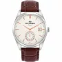 BEN SHERMAN reloj hombre WB039T 43mm correa de piel marrón esfera negra