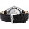 BEN SHERMAN reloj para hombre WB039UB 43mm esfera negra correa de piel sintética negra
