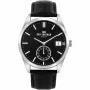 Ben Sherman reloj analógico de cuarzo hombre WB039BB 43 mm esfera negra correa de piel negra