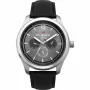Ben Sherman WBS112B Reloj hombre analógico de cuarzo 43mm esfera negra correa de piel