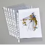Bene 206825WS Fundas perforadas DIN A4 100 micras PP transparente pack de 25