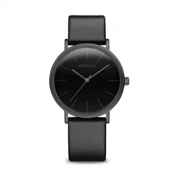 Bering Classic Reloj unisex 36 mm Malla milanesa plateada 13436-422