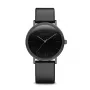 Bering Classic Reloj unisex 36 mm Malla milanesa plateada 13436-422