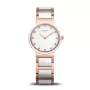 Bering Reloj de cuarzo Classic de mujer 10725-766 Plata Acero inoxidable Malla 25mm