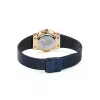 BERING Reloj de cuarzo Classic para mujer 26mm oro rosa acero inoxidable malla esfera marrón sunray