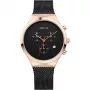 Bering Reloj de cuarzo Classic para mujer 36mm oro rosa acero inoxidable esfera blanca 14736-166