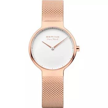 Reloj de mujer Bering Classic 15531-364 31 mm oro rosa acero inoxidable